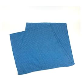 Louis Vuitton-Cachecol Micro Damier Louis Vuitton-Azul
