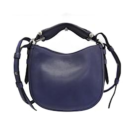 Givenchy-Givenchy Women's Leather Shoulder Bag in Royal Blue-Blue