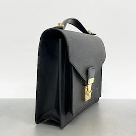 Louis Vuitton-Louis Vuitton Epi Monceau Handbag-Black