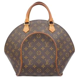 Louis Vuitton-Louis Vuitton Monogram Ellipse MM Handbag-Brown
