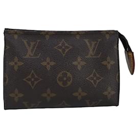 Louis Vuitton-LOUIS VUITTON Monogram Poche Toilette 15 Pouch M47546 LV Auth ar12743-Monogram