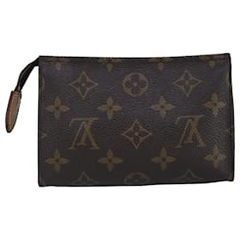 Louis Vuitton-LOUIS VUITTON Monogram Poche Toilette 15 Pouch M47546 LV Auth ar12743-Monogram