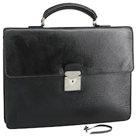 Louis Vuitton-LOUIS VUITTON Taiga Laguito Business Bag Ardoise M31092 LV Auth bs19355-Grey