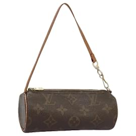 Louis Vuitton-LOUIS VUITTON Monogram Papillon Pouch LV Auth 97335-Monogram