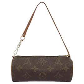 Louis Vuitton-LOUIS VUITTON Monogram Papillon Pouch LV Auth 97335-Monogram