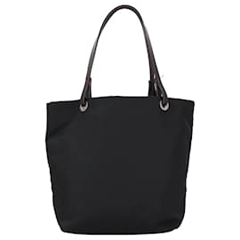 Fendi-FENDI Hand Bag Nylon Black Auth ep6199-Black