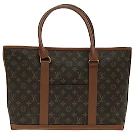 Louis Vuitton-LOUIS VUITTON Monogram Sac Weekend PM Tote Bag M42425 LV Auth ep6056-Monogram