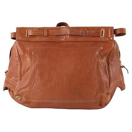 Sac cabas Jerome Dreyfuss Carlos en cuir marron Marron