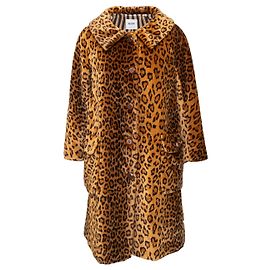 Ensemble imprimé léopard Moschino Cheap and Chic Marron
