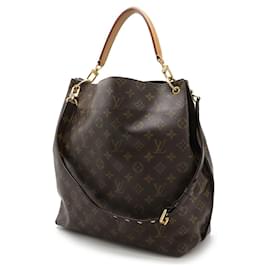Louis Vuitton-Louis Vuitton Monogram Metis Shoulder Bag M40781-Brown