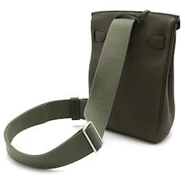 Hermès-Hermes Kelly Accado PM Shoulder Bag Togo Leather-Green