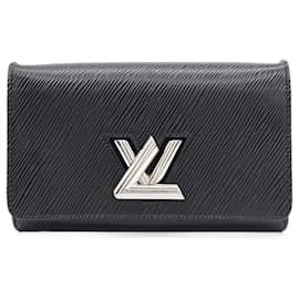Louis Vuitton-Louis Vuitton Twist Chain Crossbody Bag -Black