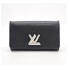 Louis Vuitton-Louis Vuitton Twist Chain Crossbody Bag -Black