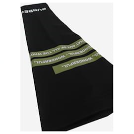 Burberry-Black printed sleeves-Black