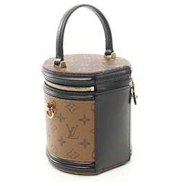 Louis Vuitton-Louis Vuitton Cannes Handbag PVC Leather M43986-Brown