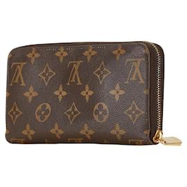Louis Vuitton-Louis Vuitton Monogram Zippy Wallet-Brown