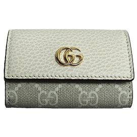 Gucci GG Marmont Key Case 456118 White