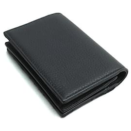 Christian Dior-Dior Saddle Business Card Holder Oblique Jacquard-Black