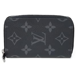 Louis Vuitton-Louis Vuitton Zippy Coin Purse Vertical M81662-Black