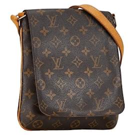 Louis Vuitton-Louis Vuitton Monogram Musette Salsa Long Shoulder Bag-Brown
