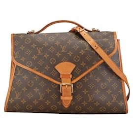 Louis Vuitton-Louis Vuitton Beverly 2WAY Handbag Brown-Brown