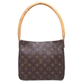Louis Vuitton-Louis Vuitton Monogram Looping MM Shoulder Bag-Brown