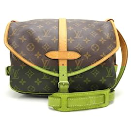 Louis Vuitton-Louis Vuitton Monogram Saumur 30 Shoulder Bag-Brown