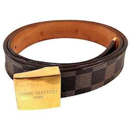 Louis Vuitton-Louis Vuitton Damier Belt M6803V-Brown