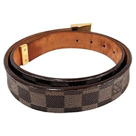 Louis Vuitton-Louis Vuitton Damier Belt M6803V-Brown