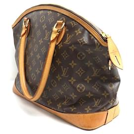 Louis Vuitton-Louis Vuitton Monogram Lockit Horizontal Handbag M40104-Brown