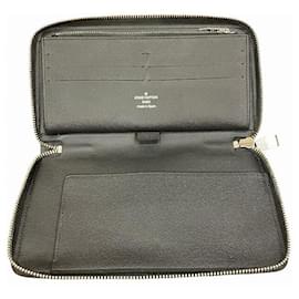 Louis Vuitton-Louis Vuitton Damier Christopher Nemeth Zippy Organizer Wallet N41683-Black
