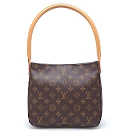 Louis Vuitton-Louis Vuitton Monogram Looping MM Shoulder Bag M51146-Brown