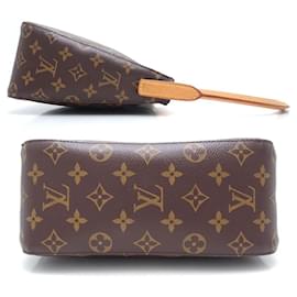 Louis Vuitton-Louis Vuitton Monogram Looping MM Shoulder Bag M51146-Brown