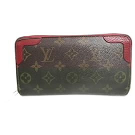 Louis Vuitton-Louis Vuitton Monogram Zippy Wallet-Brown