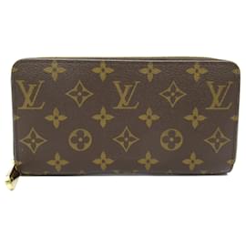 Louis Vuitton-Louis Vuitton Zippy Wallet Monogram Brown M41895-Brown