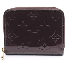 Louis Vuitton-Louis Vuitton Vernis Leather Zippy Coin Purse M93607-Purple