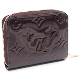 Louis Vuitton-Louis Vuitton Vernis Leather Zippy Coin Purse M93607-Purple