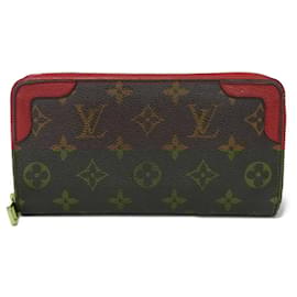 Louis Vuitton-Louis Vuitton Monogram Zippy Wallet M61854-Brown