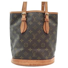 Louis Vuitton-Small Model Bucket-Dark brown,Monogram