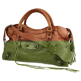 Balenciaga-City-Light brown,Caramel