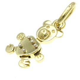Colar pendente com charme de urso Orsetto da Pomellato Dourado