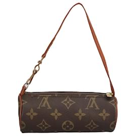 Louis Vuitton-LOUIS VUITTON Monogram Papillon Pouch LV Auth 98758-Monogram