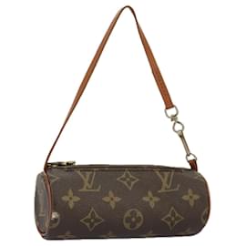Louis Vuitton-LOUIS VUITTON Monogram Papillon Pouch Pouch Vintage LV Auth bs19374-Monogram