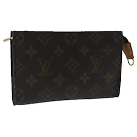 Louis Vuitton-LOUIS VUITTON Monogram Bucket PM Accessory Pouch LV Auth 96687-Monogram