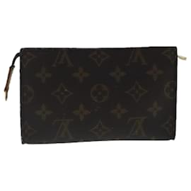 Louis Vuitton-LOUIS VUITTON Monogram Bucket PM Accessory Pouch LV Auth 96687-Monogram