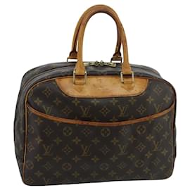 Louis Vuitton-LOUIS VUITTON Monogram Deauville Hand Bag M47270 LV Auth ar12805-Monogram