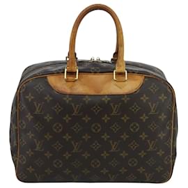 Louis Vuitton-LOUIS VUITTON Monogram Deauville Hand Bag M47270 LV Auth ar12805-Monogram