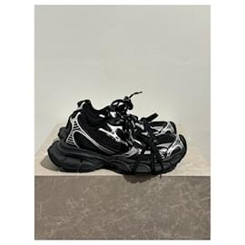 Balenciaga-BALENCIAGA Trainers T.EU 39 Vegan leather-Black