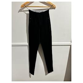 Balenciaga-BALENCIAGA Trousers T.International XS Viscose-Black