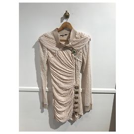 Autre Marque RAISA VANESSA Vestidos T.Internacional M Sintético Bege